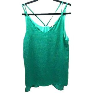 Umgee Green Tank top Womens Size Small New with tags